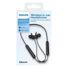 Écouteurs Bluetooth Philips TAE1205BK - Noir - Audio Ref A1409 | Smart