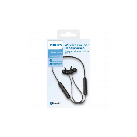 Écouteurs Bluetooth Philips TAE1205BK - Noir - Audio Ref A1409 | Smart