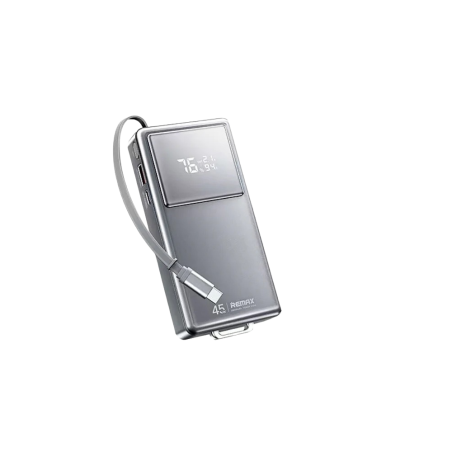 Power Bank 20000mAh 45W avec Câble Télescopique Type-C REMAX FCP-30 - Gris — REMAX · Smarty Paris 18e