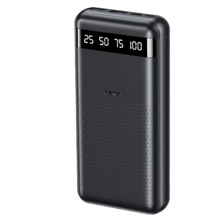 Power Bank 20000mAh REMAX Hintom RPP-11 – Charge rapide 2.4A, 3 appareils simultanés - Noir — REMAX · Smarty Paris 18e