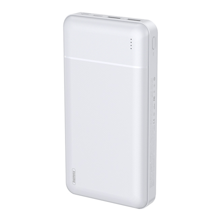 Power Bank 20000mAh REMAX RPP-166 - 4 Ports (2 USB, 1 Micro USB, 1 Type-C) - Blanc — REMAX · Smarty Paris 18e