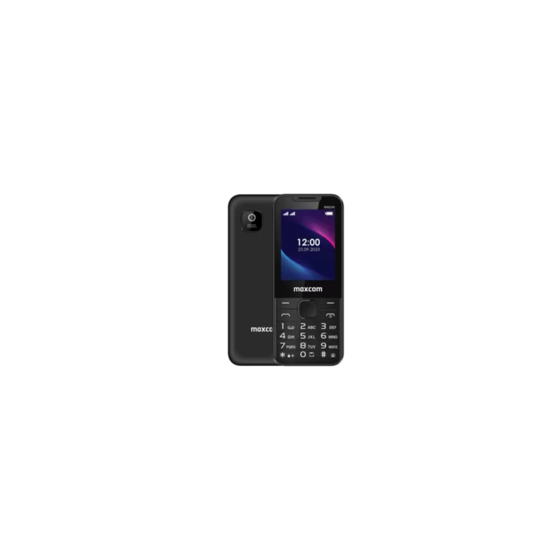 Téléphone Portable MAXCOM MM248 4G 6,1cm 2,4" Torche - Dual Sim Noir - Neuf