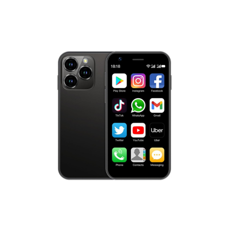 Mini Smartphone Android XS15 - 3G, 2 Go/16 Go, Écran 3.0" - Noir - Neu