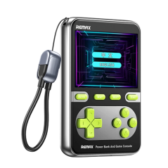 Power Bank et Console de Jeux avec Câbles de Charge Rapide 20 W 10 000 mAh FCP-13 REMAX - Argent — REMAX · Smarty Paris 18e