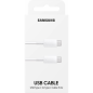 Samsung Câble USB-C vers USB-C EP-DN975BW – 5 A 100 W Blanc Samsung Câble USB-C vers USB-C EP-DN975BW – 5 A 100 W Blanc
