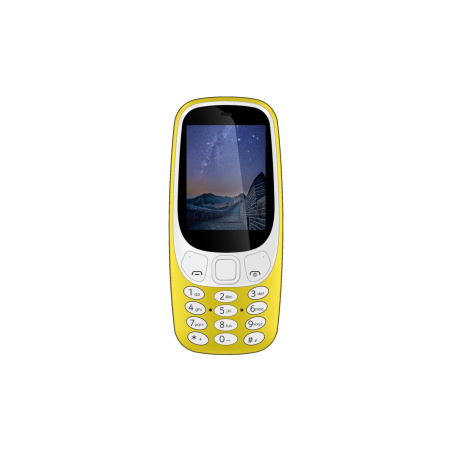 Téléphone Portable I Kall K28 Jaune 2.4'' - Smartphones Ref T2125 | Sm