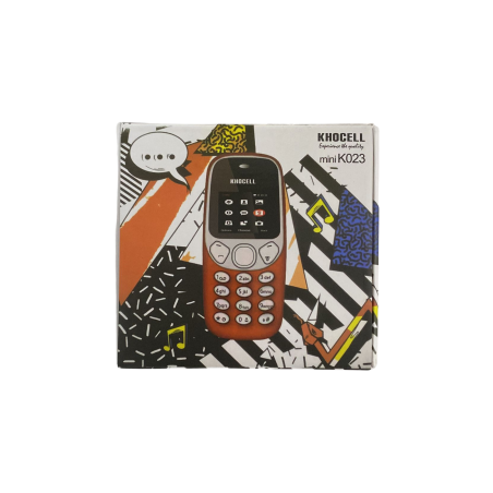 Téléphone Portable KhoCell Mini K023 - Rouge - Smartphones Ref T2050 |