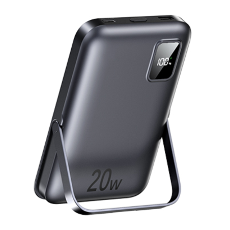 Power bank Magnétique 3 en 1 10000mAh REMAX RPP-695 15W Affichage numérique de la batterie - Bleu — REMAX · Smarty Paris 18e