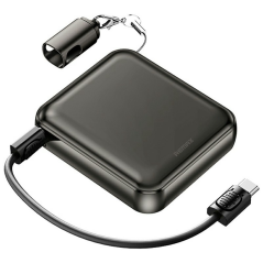 Power bank avec câbles de charge rapide 22,5 W 20 000 mAh FC-07 REMAX - Gris — REMAX · Smarty Paris 18e