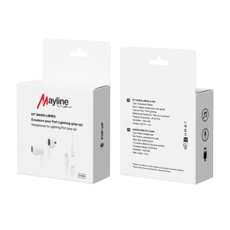 Ecouteurs Kit Main Libre Lightning Bluetooth | Smarty Paris 