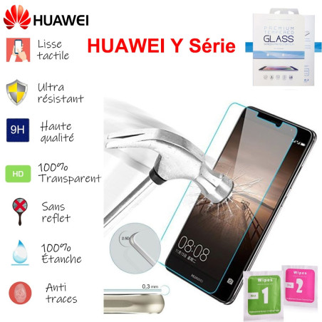 Verre Trempé HD - HUAWEI Y — ECO · Smarty Paris 18e