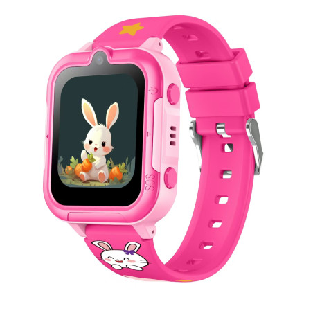 Montre Connectée pour Enfant Smart Kids 4G - Rose — ECO · Smarty Paris 18e