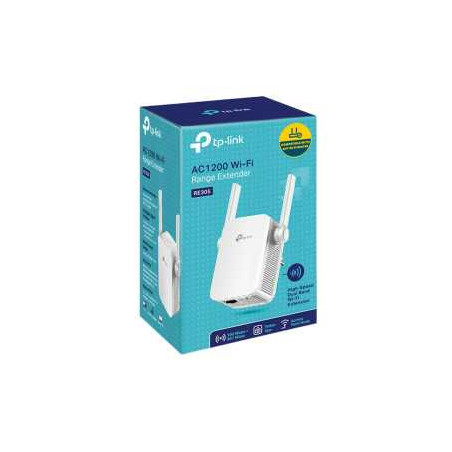 TP-LINK RE305 - Répéteur de signal WiFi AC1200 Mbps Dual-Band - Alimen
