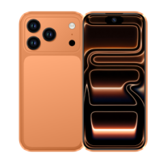 Mini Smartphone Android S17 Max mini - 4G, 64 Go, Écran 3.75", - Orang