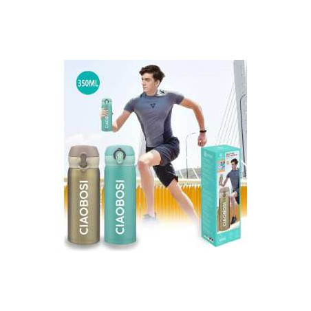 Gobelet thermos de sport CIAOBOSI TX-9071 (350 ml) - Bleu - Informatiq