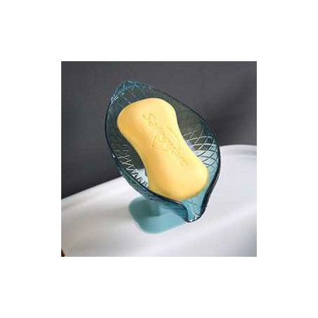 Porte-Savon Murale sans Perçage en Forme de Feuille avec Ventouse - Ma
