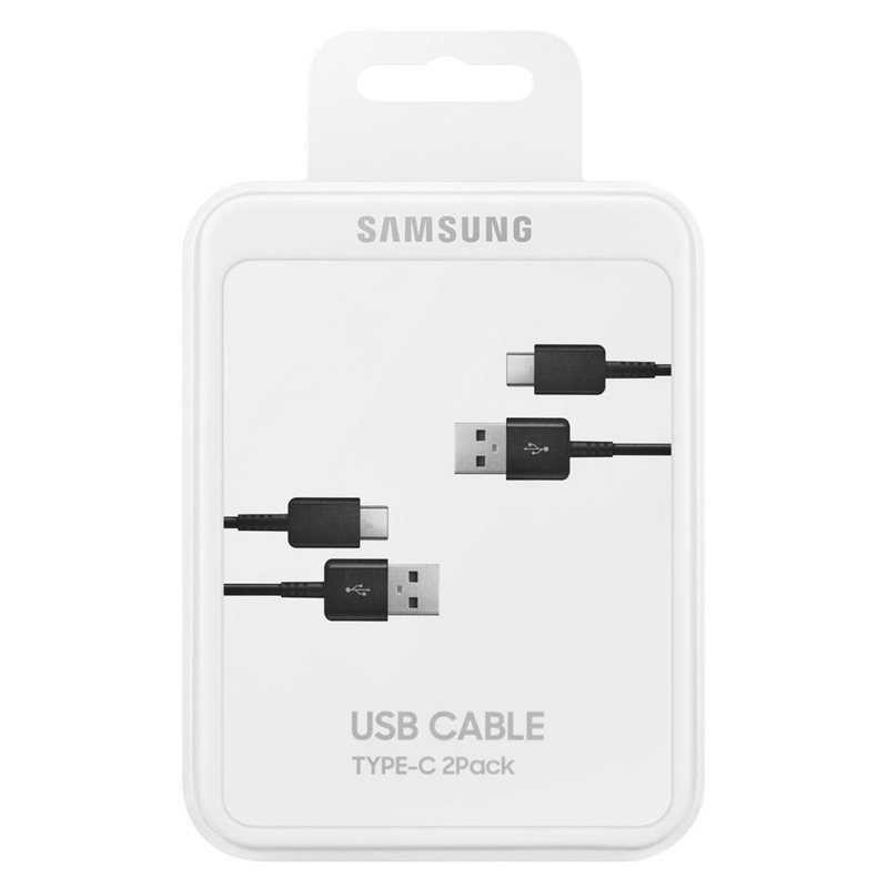 Samsung Câble USB vers USB-C EP-DG930 – 1,5 m Noir, lot de 2