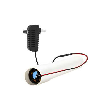 Ventilateur d'Échappement de Conduit 12V, Idéal pour la Ventilation de