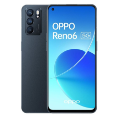 Oppo Reno 6 5G 128 Go Noir - Grade AB (TVA su | Smarty Paris
