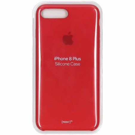 Coque en Silicone iPhone 7 Plus / 8 Plus Rouge (Apple) — Apple · Smarty Paris 18e