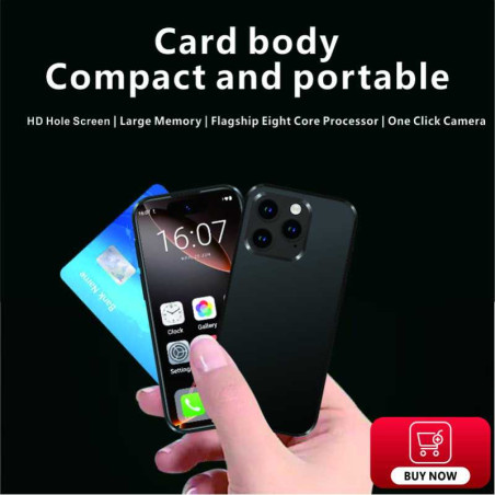 Mini Smartphone Android S17 - 4G, 4 Go/64 Go,