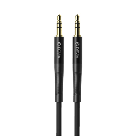 Câble Audio Devia Ipure Series -3,5 mm vers 3,5 mm - Noir — Devia · Smarty Paris 18e