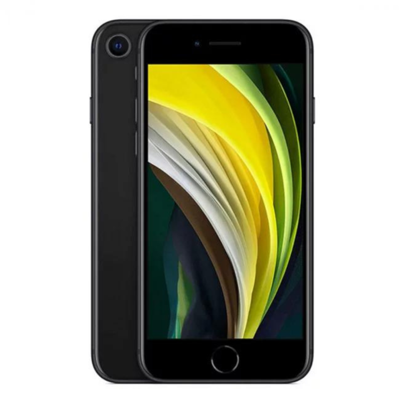 iPhone SE 2020 64 Go Noir - Grade B (TVA sur Marge)* — Reconditionné Garanti 12 mois · Smarty Paris
