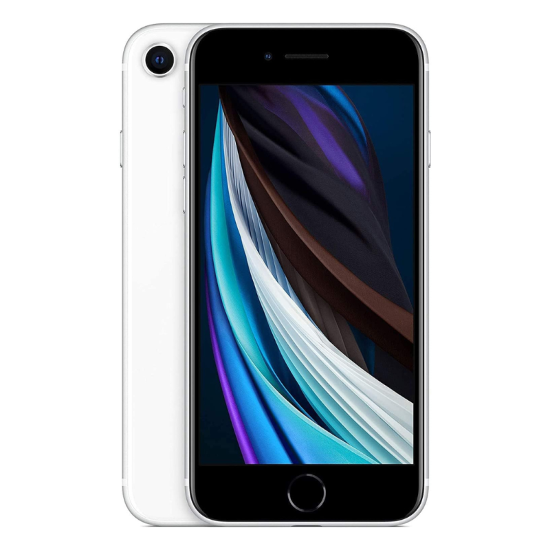 iPhone SE 2020 64 Go Blanc - Grade AB (TVA sur Marge)* — Reconditionné Garanti 12 mois · Smarty Paris