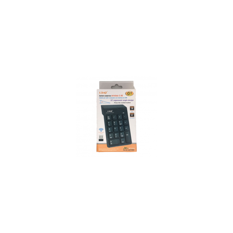 Clavier Wireless Numeric Keypad LinQ G1