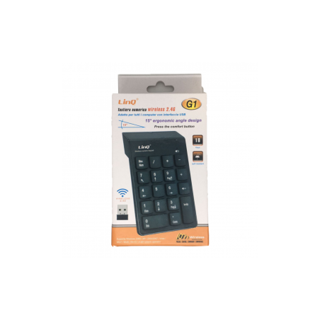 Clavier Wireless Numeric Keypad LinQ G1 - Audio Ref G1349 | Smarty Par