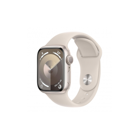 Montre Connectée Apple Watch Series 9 GPS 41mm Aluminium Blanc Bracele