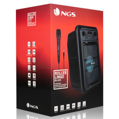 Enceinte Bluetooth NGS Roller Lingo Black avec microphone - 5" - 20W - Noir — NGS · Smarty Paris 18e