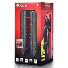 Enceinte Bluetooth NGS Roller Nitro 2 Black IPX5 - 20W - Noir — NGS · Smarty Paris 18e