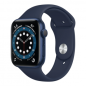 Montre Connectée Apple Watch Séries 6 GPS 44mm Bleu avec Bracelet - Grade AB ()*