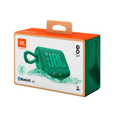 Enceinte Bluetooth Portable JBL Go 3 Eco Vert IP67 5H - JBLGO3ECOGRN — JBL · Smarty Paris 18e