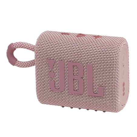 Enceinte Bluetooth Portable JBL Go 3 Rose IP67 5H - JBLGO3PINK — JBL · Smarty Paris 18e