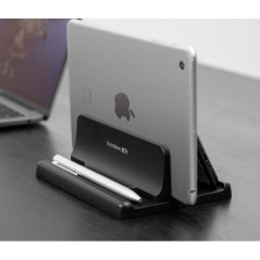 Adjustable 3-in-1 Vertical Laptop Stand
