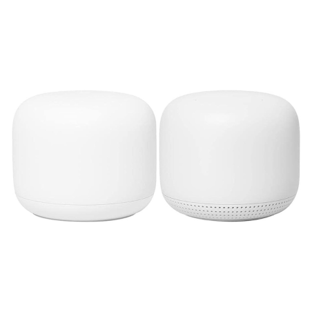 Routeur et Point Google Nest Wifi GA00822 - Blanc — Google ·