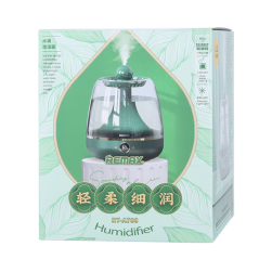 Mini Humidificateur 4000 mAh Remax RT-A700 - Réservoir d'eau de 1.6L - Commande Tactile - Blanc · Smarty Paris