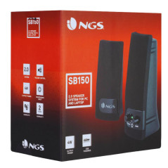 Enceinte NGS SB 150 2.0 USB Avec On/Off Interrupteur-Volume 2 W - Noir — NGS · Smarty Paris 18e
