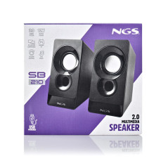 Enceinte NGS SB210 2.0 enceinte multimédia USB - Noir — NGS · Smarty Paris 18e