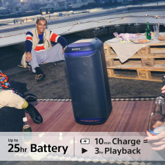 Enceinte Portable Sony SRS-XV800 WiFi/BT/USB 180W - Noir — Sony · Smarty Paris 18e