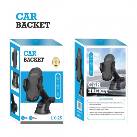 Suction Car Phone Mount LX-23 – Black