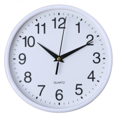 White Wall Clock 30 x 30 cm | Smarty