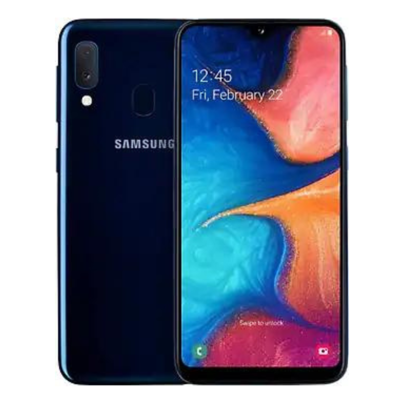 Samsung Galaxy A20e 32 Go Bleu - Grade AB — Reconditionné Garanti 12 mois · Smarty Paris
