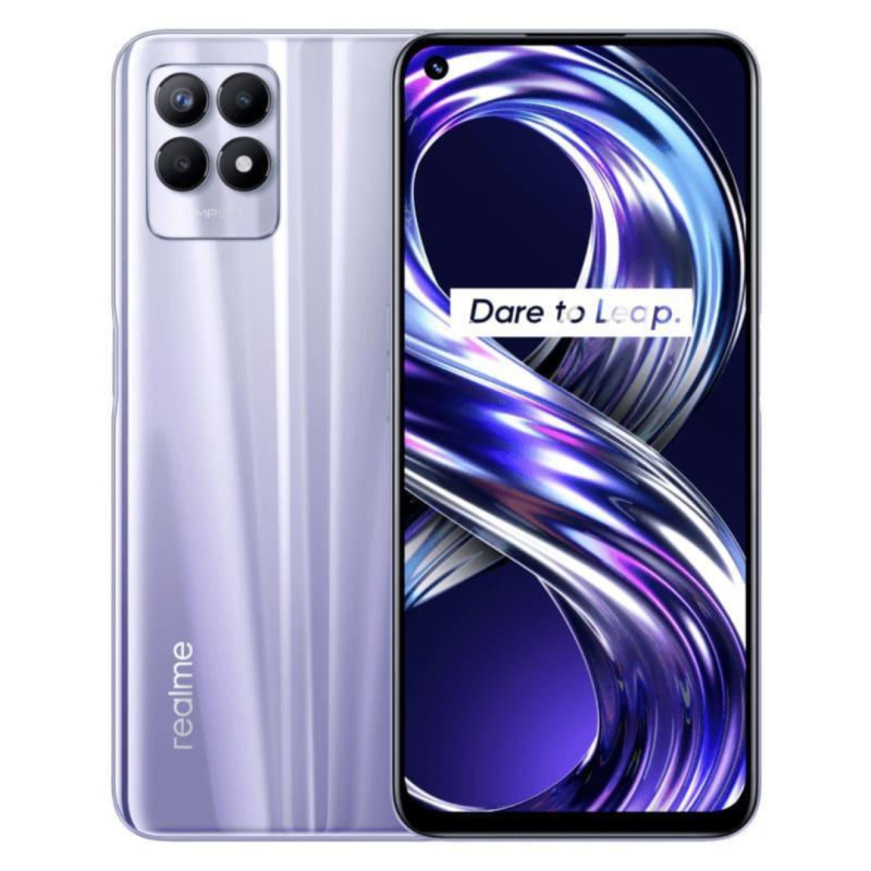 Realme 8i 128 Go Violet - Grade A avec Boîte et Accesoires — Reconditionné Garanti 12 mois · Smarty Paris