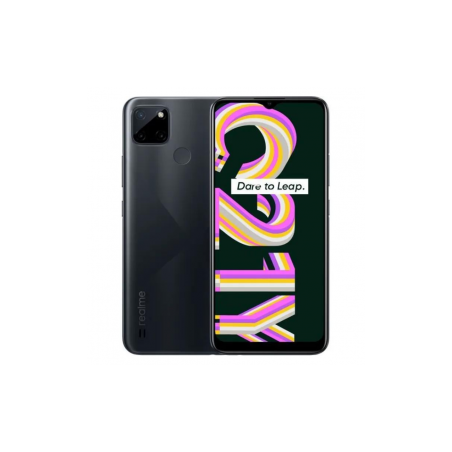 Realme C21Y 3+32 Go Noir - Grade A avec Boîte et Accessoires - Informa