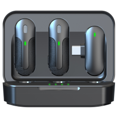 Microphone sans fil 2 en 1 Devia Séries Kinto