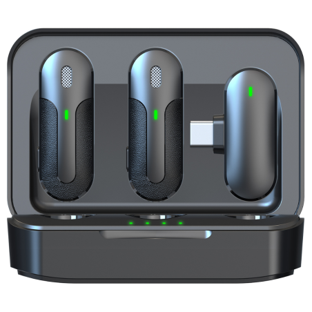 Microphone sans fil 2 en 1 Devia Séries Kinto