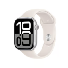 Montre Connectée Apple Watch Series 10 GPS 46 mm Blanc Aluminium - Gra
